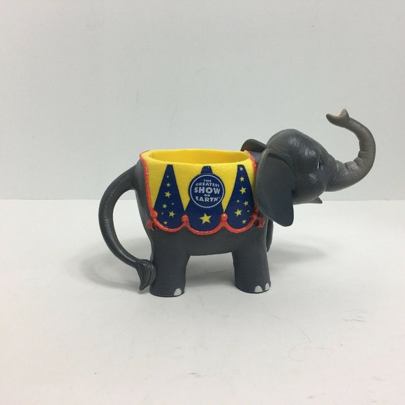 Ringling Bros Barnum Bailey Greatest Show On Earth Circus Elephant Cup Mug Gray - Picture 2 of 12